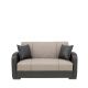 Καναπές Κρεβάτι Διθέσιος ArteLibre MARTINI Καφέ PU 154x87x90cm