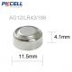 Pkcell AG12-10B {LR43 / 386} (10τμχ)