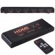 HDMI Switch Metal 5 In / 1 Out 4K x 2K Remote