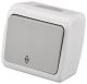Entac 106 Stephan surface mounted alternative wall switch IP54