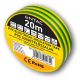 Entac Μονωτική 0.13x19mm Πράσινο - Κίτρινο 20m