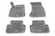 Λαστιχένια πατάκια Rezaw Plast για Audi A6 C6 (2004+) - τύπου σκαφάκι - 4τμχ.