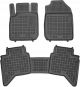 Λαστιχένια πατάκια Rezaw Plast για ISUZU D-Max III (2020+) - 4πορτο τύπου σκαφάκι - 3τμχ.
