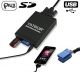 USB / MP3 Changer για Vw Golf 4 /  Bora / Passat / Polo /  T5 / Sharan / Beetle  / Audi A2, A3, A4, A6, A8, TT / SEAT Alhambra, Arosa, Cordoba, Ibiza, Leon, Toledo / Skoda Fabia, Octavia, Superb  - με 8 pin port