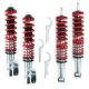 Ρυθμιζόμενη ανάρτηση για VW Golf 1 / Jetta 1  / Scirocco 1 & 2 - κόκκινη - 4τμχ.