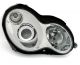 Φανάρια εμπρός led για Mercedes C-CLASS W203 (2000-2006) sedan , χωρίς λάμπες (Η7) - σετ 2τμχ.