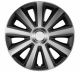 Τάσια Versaco Carbon Aviator Ασημί / Μαύρο - 16'' - 4τμχ.