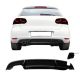 Diffuser Πίσω Προφυλακτήρα Για VW Golf VI (6) 08-12 GTI Look Με Αριστερή Τρύπα Εξάτμισης Από Abs Πλαστικό 1 Τεμάχιο (CAR0014808)