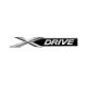 Αυτοκόλλητο Σήμα Μεταλλικό Για BMW XDRIVE Χρώμιο / Μαύρο 9,4cm x 1,5cm 1 Τεμάχιο (CAR0018724)