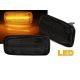 Πλαϊνά Φλας Φτερού Για Audi A3 8L 00-03 / A4 B5 99-01 / A6 C5 97-04 / TT 8N 99-06 Led Smoke 2 Τεμάχια (CAR0019312)