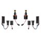 Λάμπες Led Για Angel Eyes Bmw 3 E90 / E92 / 5 E60 / X5 E70 / X6 E71 H8 120W Canbus Λευκές 2 Τεμάχια (CAR0020554)