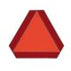 Αυτοκόλλητη Πινακίδα Τρίγωνο Βραδυπορείας 30 x 30cm Π.Α 412 1 Τεμάχιο (CAR0021164)