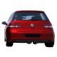 Diffuser Πίσω Προφυλακτήρα Για VW Golf VI (6) 08-12 R32 Look Golf 5 Μαύρο Ματ Maxton Design Από Abs Πλαστικό 1 Τεμάχιο (CAR0024730)