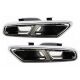 Μπούκες Εξάτμισης Για Mercedes-Benz E-Class W212 Facelift / S-Class W222 / CLS W218 Amg Look 2 Τεμάχια (CAR0025327)