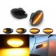 Πλαϊνά Φλας Φτερού Για Mini Cooper R50 / R52 / R53 01-07 Led Dynamic Φιμέ 2 Τεμάχια (CAR0025352)