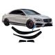 Πλαινά Πτερύγια Μπροστινού Προφυλακτήρα Για Mercedes-Benz CLA W117 13-17  Με Amg Προφυλακτήρα Μαύρο Ματ 6 Τεμάχια (CAR0026336)