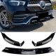 Μπροστινό Spoiler Για Mercedes-Benz GLE C167 / W167 / V167 19-23 Amg Line Μαύρο Γυαλιστερό 3 Τεμάχια (CAR0030216)