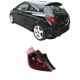 Φανάρι Πισινό Αριστερό Για Opel Corsa D 3D 06-14 OPC Look Κόκκινο/Φιμέ TYC (CAR0031051)