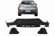 Diffuser Πίσω Προφυλακτήρα Για Mercedes-Benz GLC Coupe C253 2015-2019 GLC63 Amg Look Για Amg Sport Line Προφυλακτήρες Σετ Με Μαύρες Μπούκες (CAR0031790)