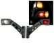 LED Όγκου Μεγάλα Τριπλά Κερατάκια 12V/24V IP66 Κόκκινό / Λευκό / Κίτρινο FZ2XMAR129