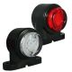 Σέτ LED Όγκου Ωμέγα Κερατάκια 12V - 24V IP66 Κόκκινό / Λευκό Στρογγυλό FZ2XMAR838