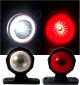 Σετ LED Πλευρικά Φώτα Θέσης Κόκκινο / Λευκό 12V / 24V Εφέ Νέον FZ2XMAR914