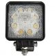 Προβολέας EPISTAR 6 LED 24 Watt Υψηλής Ισχύος 10-30 Volt Τετράγωνος FZHAL082