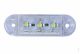 LED Όγκου με 3 LED 12V/24V IP66 Ψυχρό Λευκό 65mm х 10mm FZMAR346