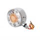 LED Φωτιστικό Πλευρικής Σήμανσης 24V με Στεφάνι Χρωμίου FZMAR502