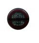 LED Σετ Е-Мark Φανός Οπίσθιος Φιμέ Τζάμι ΝΕΟΝ 12V / 24V 3 Λειτουργίες Φρένων - Tρεχούμενο φλας - Πορείας με Καλώδιο Ø13cm 2 Τεμάχια FZMAR540