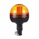 LED Φάρος Πορτοκαλί Διάφανος 12V / 24V Γρήγορη Σύνδεση E-Mark 40Led FZMAR727