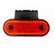 LED Φωτιστικό Πλευρικής Σήμανσης Πορτοκαλί με Βάση 12V - 24V 110mm x 35mm FZMAR787