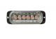 LED Φώτα Οδικής Βοήθειας Φλάς Λάμψη 12V / 24V Λευκό / Πορτοκαλί Εξωτερικά 13cm x 5cm FZMAR943