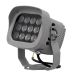 GLOBOSTAR® FLOOD-XENA 05016 Προβολέας Σποτ Wall Washer LED 12W 1380lm 10° AC 220-240V Αδιάβροχο IP65 Φυσικό Λευκό 4500K - Γκρι Ανθρακί - Μ13.5 x Π11 x Υ15cm - 3 Χρόνια Εγγύηση