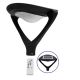 GLOBOSTAR® SQUARE 12152 Φωτιστικό Στύλου/Κολώνας Πλατείας/Πάρκου με Ασύρματο Χειριστήριο LED 25W 2500lm ?° Ενσωματωμένο Φωτοβολταϊκό Panel ?V ?W & Επαναφορτιζόμενη Μπαταρία Li-ion ?V 24000mAh με Αισθητήρα Κίνησης-Ημέρας-Νύχτας Αδιάβροχο IP65 Θερμό Λευκό 3