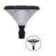 GLOBOSTAR® SQUARE 12153 Φωτιστικό Στύλου/Κολώνας Πλατείας/Πάρκου LED 40W 4000lm ?° Ενσωματωμένο Φωτοβολταϊκό Panel ?V ?W & Επαναφορτιζόμενη Μπαταρία Li-ion ?V 24000mAh με Αισθητήρα Κίνησης-Ημέρας-Νύχτας Αδιάβροχο IP65 Θερμό Λευκό 3000K - Γκρι Ανθρακί - Μ5