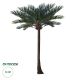 GloboStar® Artificial Garden COCONUT PALM TREE 20595 Τεχνητό Διακοσμητικό Φοινικόδεντρο Κοκοφοίνικας Υ600cm