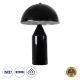 GloboStar® URANUS-S 61449 Μοντέρνο Επιτραπέζιο Φωτιστικό Πορτατίφ Δίφωτο 2 x E27 IP20 Μαύρο & Λευκό Μέταλλο - Μ25 x Π25 x Υ39cm