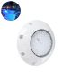GLOBOSTAR® POOLETI 61540 Υποβρύχιο Φωτιστικό για Σιντριβάνια/Πισίνες LED 25W 1875lm 120° AC/DC 12V Αδιάβροχο IP68 Θερμό Λευκό 2700K Dimmable - 2m VDE Rubber Καλώδιο - Φ30 x Υ6.5cm - 3 Χρόνια Εγγύηση