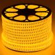 GloboStar® 70513 Wide Ταινία Διπλής Σειράς Epistar LED SMD 2835 1m 24W/m 180LED/m 3144lm/m 120° DC 230V Αδιάβροχη IP68 Ultra Θερμό Λευκό 2200K Dimmable