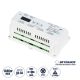 GloboStar® 71449 D12 SKYDANCE DC DMX & RDM Dimmer Din Rail Ράγας High Speed Controller / Decoder / Master 12 Καναλιών DC 12-24V 12 x 5A 120W - Max 60.5A 1440W - IP20 Μ15.5 x Π9 x Υ6cm - 5 Years Warranty