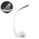 GloboStar® 76500 Επιτραπέζιο Φωτιστικό Πορτατίφ LED 2.8W 550lm -° DC 5V IP20 Φυσικό Λευκό 4500K Λευκό Πλαστικό - Μ15.5 x Π7.5 x Υ44.5cm - 2 Xρόνια Εγγύηση