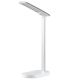 GloboStar® 76531 Επιτραπέζιο Φωτιστικό Πορτατίφ LED 5W 500lm 180° DC 5V IP20 CCT Θερμό Λευκό 2700K - Φυσικό Λευκό 4500K - Ψυχρό Λευκό 6000K Dimmable Λευκό Αλουμίνιο - Μ25 x Π10.5 x Υ35.5cm - 2 Xρόνια Εγγύηση