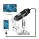GloboStar® 79995 Digital Electron Microscope With 8 LED - Ψηφιακό Ηλεκτρονικό Μικροσκόπιο με 8 LED USB & Type-C Adapter DC 5v x1600 Zoom Mode - Video Camera 2MP 1600x1200 Φ3.5 x Υ12cm