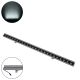 GLOBOSTAR® WASHER-FAIA 90188 Μπάρα Φωτισμού Wall Washer με Αντιθαμβωτική Γρίλια LED 24W 2400lm 15° DC 24V Αδιάβροχο IP65 Ψυχρό Λευκό 6000K Dimmable - Ασημί - Μ100 x Π4 x Υ5.5cm - 3 Χρόνια Εγγύηση