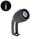 GLOBOSTAR® TREELIGHT-TREEGAL 90462 Σποτ Φωτισμού για Φυτά - Δέντρα με Βάση Μπετού & Κορμού LED 3W 345lm 15° DC 24V Αδιάβροχο IP65 Φυσικό Λευκό 4500K Dimmable - Γκρι Ανθρακί - Μ5 x Π5 x Υ14.7cm - 3 Χρόνια Εγγύηση