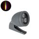 GLOBOSTAR® TREELIGHT-TREESPO 90467 Σποτ Φωτισμού για Φυτά - Δέντρα LED 6W 630lm 15° DC 24V Αδιάβροχο IP67 RGBW DMX512 Dimmable - Γκρι Ανθρακί - Μ6.6 x Π9 x Υ12cm - 3 Χρόνια Εγγύηση