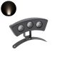 GLOBOSTAR® TREELIGHT-PLANTE 90516 Κυρτή Μπάρα Φωτισμού Wall Washer για Φυτά - Δέντρα LED 3W 285lm 15° DC 24V Αδιάβροχο IP67 Φυσικό Λευκό 4500K Dimmable - Γκρι Ανθρακί - Μ11 x Π3 x Υ8.2cm - 3 Χρόνια Εγγύηση