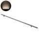 GLOBOSTAR® WASHER-STELLAR 90576 Μπάρα Φωτισμού Wall Washer LED 12W 1140lm 30° DC 24V Αδιάβροχο IP67 Φυσικό Λευκό 4500K Dimmable - Γκρι Ανθρακί - Μ100 x Π2 x Υ1.8cm - 3 Χρόνια Εγγύηση
