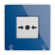 AJAX SYSTEMS - MANUAL CALL POINT (BLUE) 